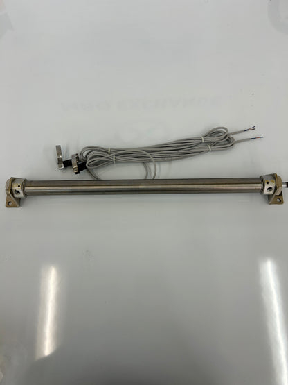 Mazak CDM2L25-380AZ-C73L 145 PSI Max Rc 1/8 In. Pneumatic Cylinder