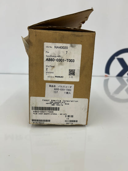 Fanuc Pulse Coder A860-0301-T003 5 VDC m00068