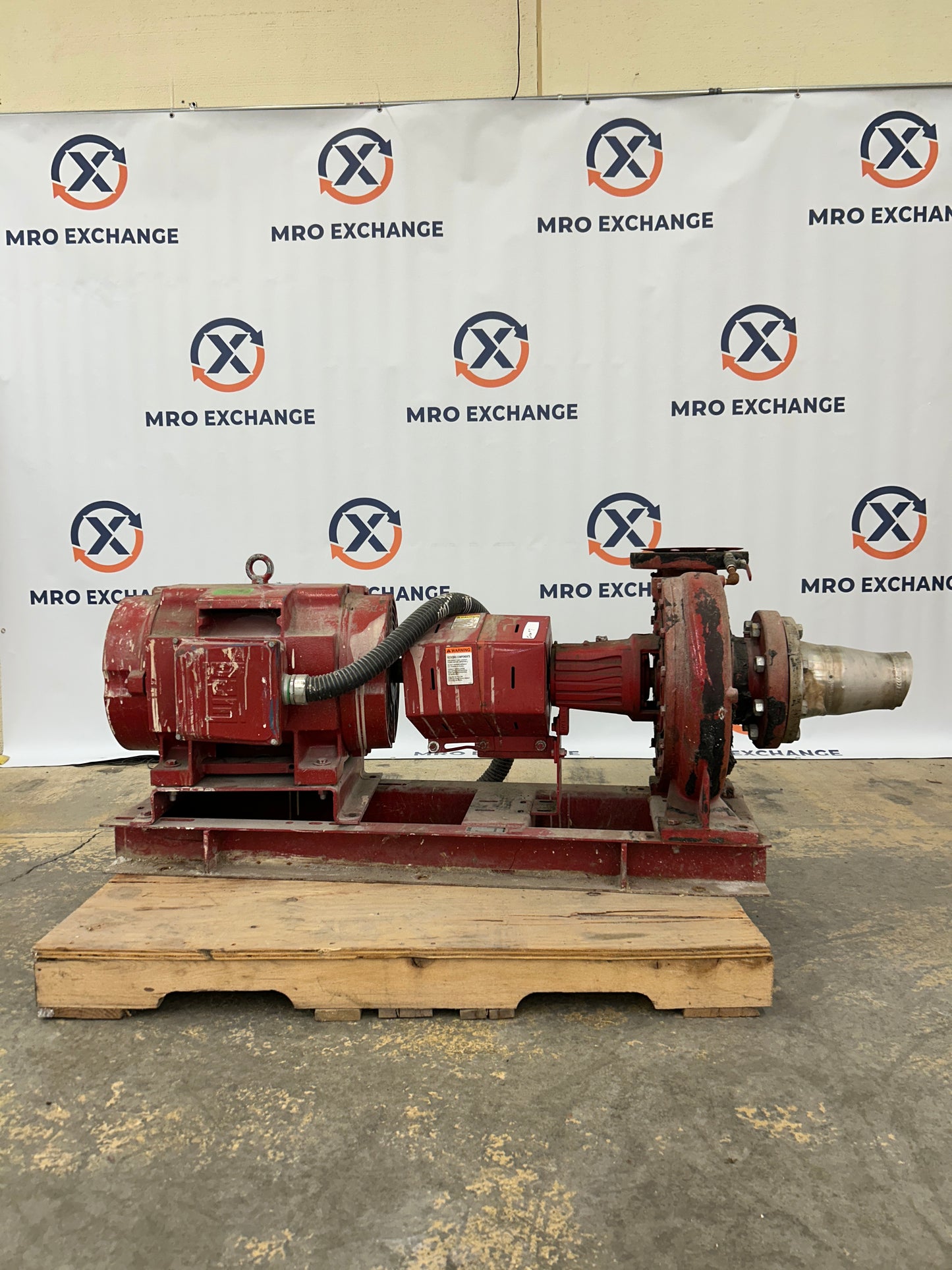 Bell & Gossett e-1510 SSF End Suction Pump Assembly – 50 HP, 1800 RPM, Base Mounted