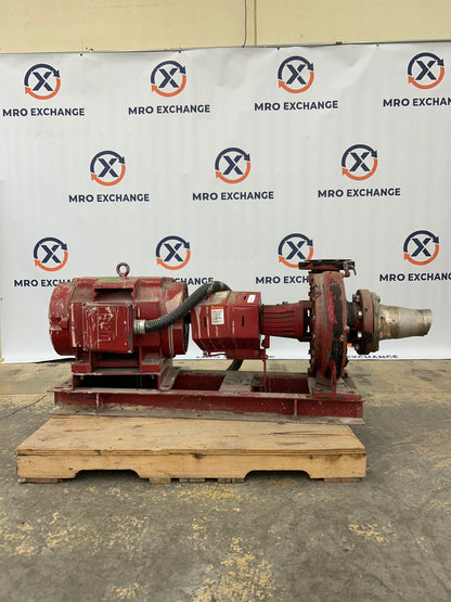 Bell & Gossett e-1510 SSF End Suction Pump Assembly – 50 HP, 1800 RPM, Base Mounted
