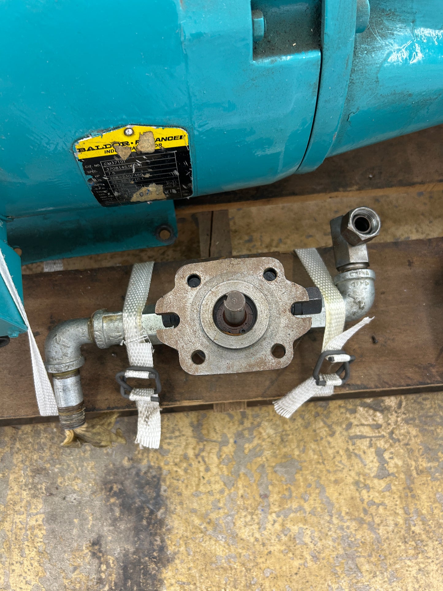 Baldor CM3710T AC Motor 7.5 HP 1770 RPM