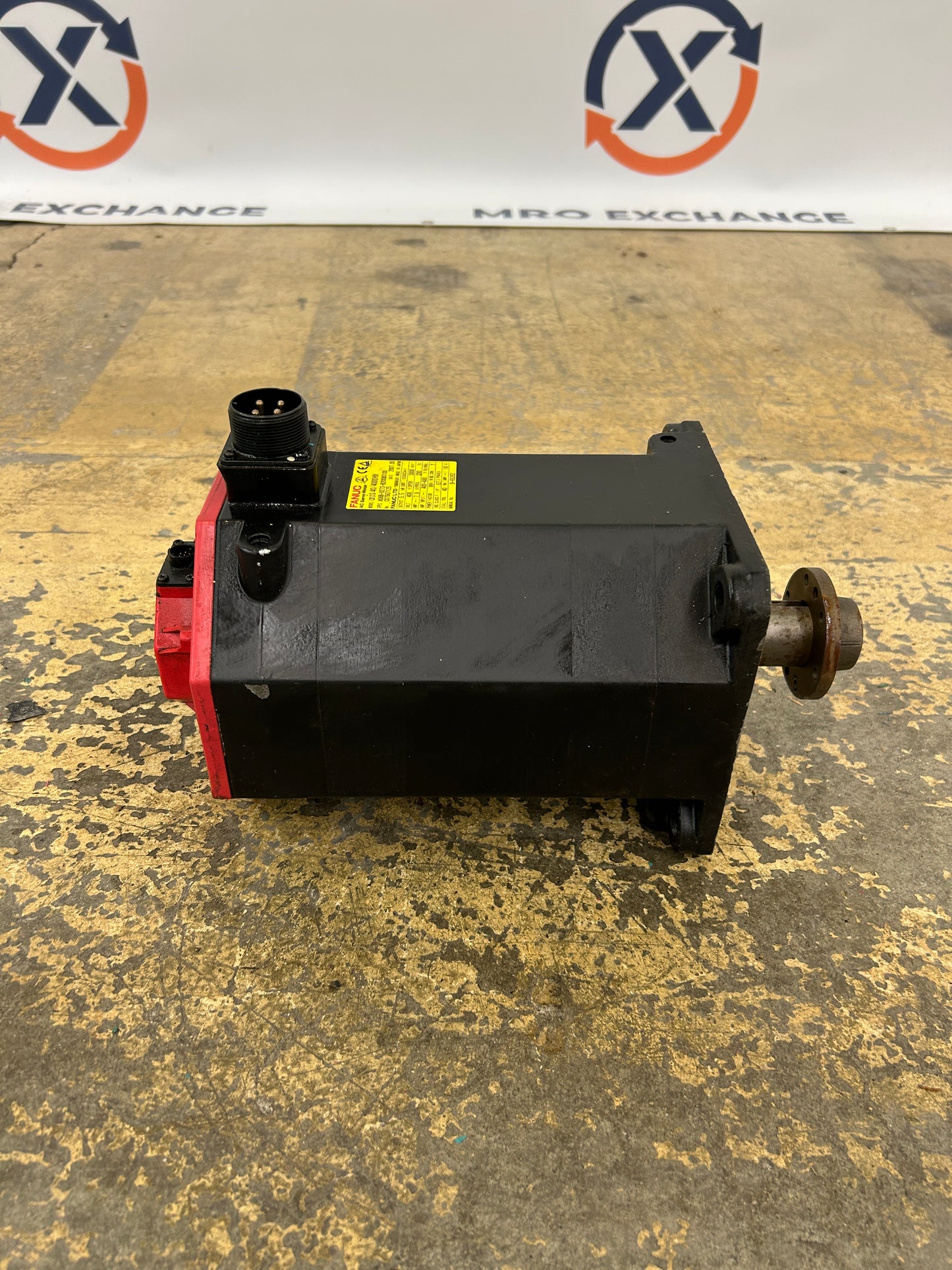 FANUC A06B-0273-B200#0100 Servo Motor 8 HP 3000 RPM