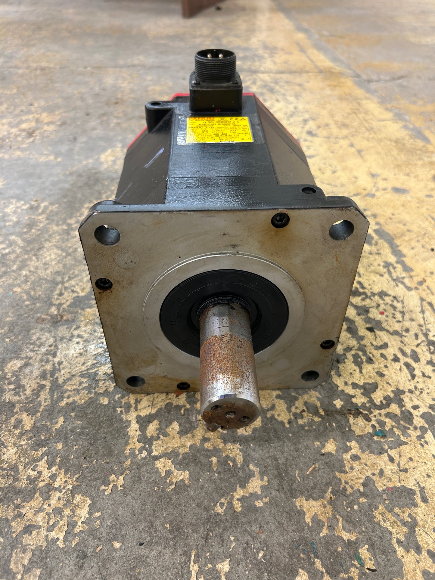 FANUC A06B-0269-B200#0100 Servo Motor 8 HP 3000 RPM