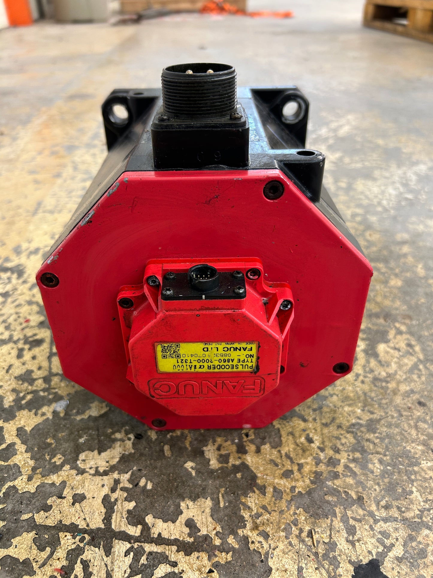 FANUC A06B-0269-B200#0100 Servo Motor 8 HP 3000 RPM