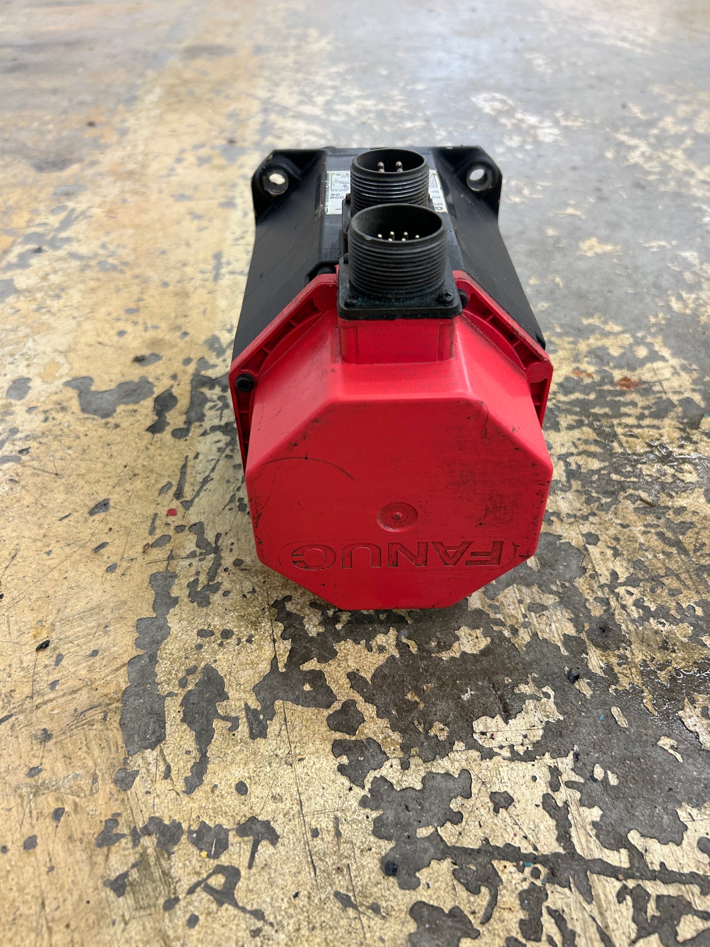 GE Fanuc A06B-0123-B575#7008 AC Servo Motor 1 HP 3000 RPM