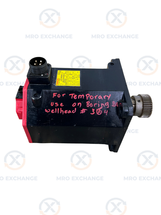 FANUC A06B-0269-B200#0100 Alpha iS 30/4000HV AC Servo Motor 6 kW 3000 RPM