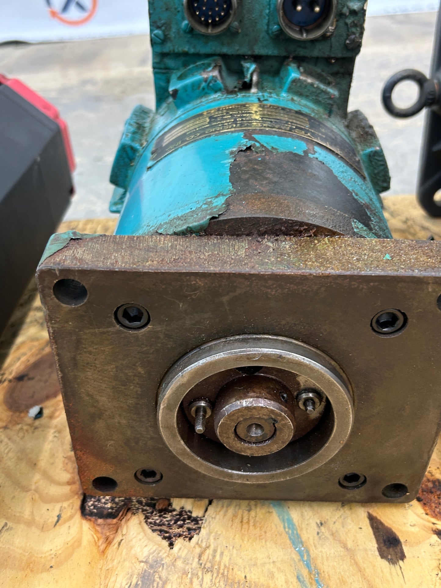 Gettys Manufacturing Co. 16-0374-37 Permanent Magnet Field Servo Motor 6 HP 2000 RPM