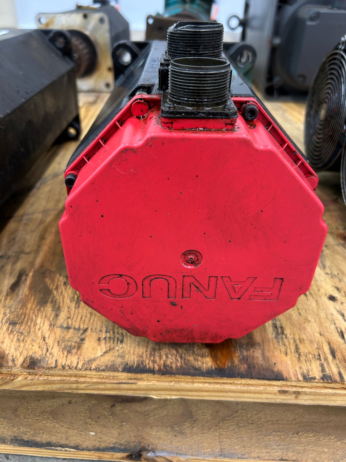 Fanuc A06B-0147-B075#7008 AC Servo Motor 5 HP 2000 RPM