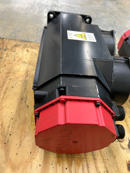 GE Fanuc A06B-0158-B075#7008 AC Servo Motor 5 HP 2000 RPM