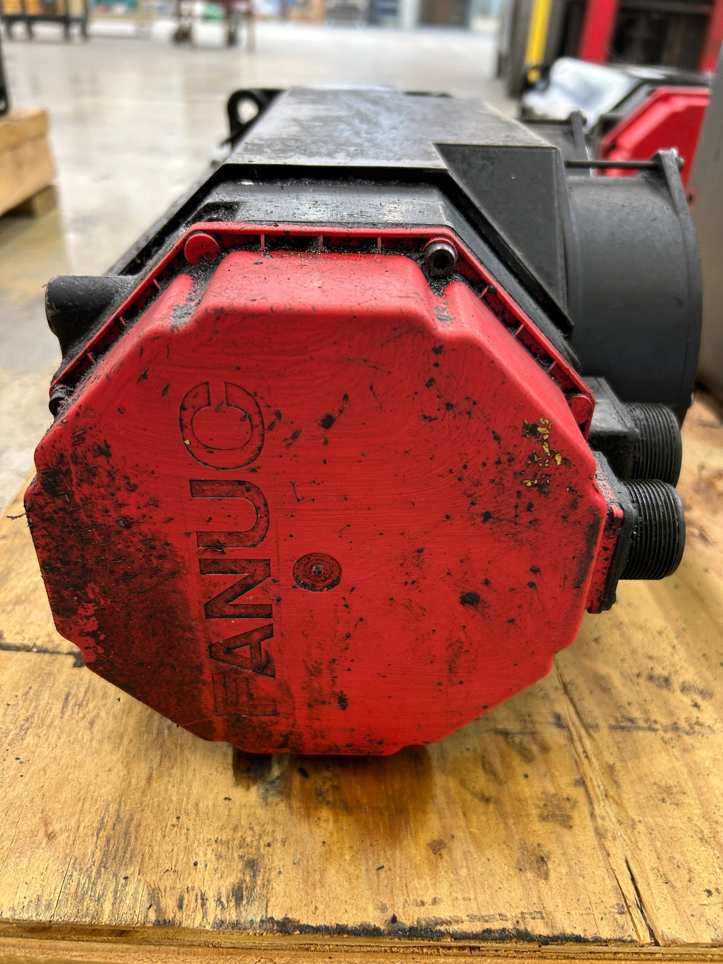 GE Fanuc A06B-0858-B075#7000 AC Spindle Motor 10 HP 1500 RPM