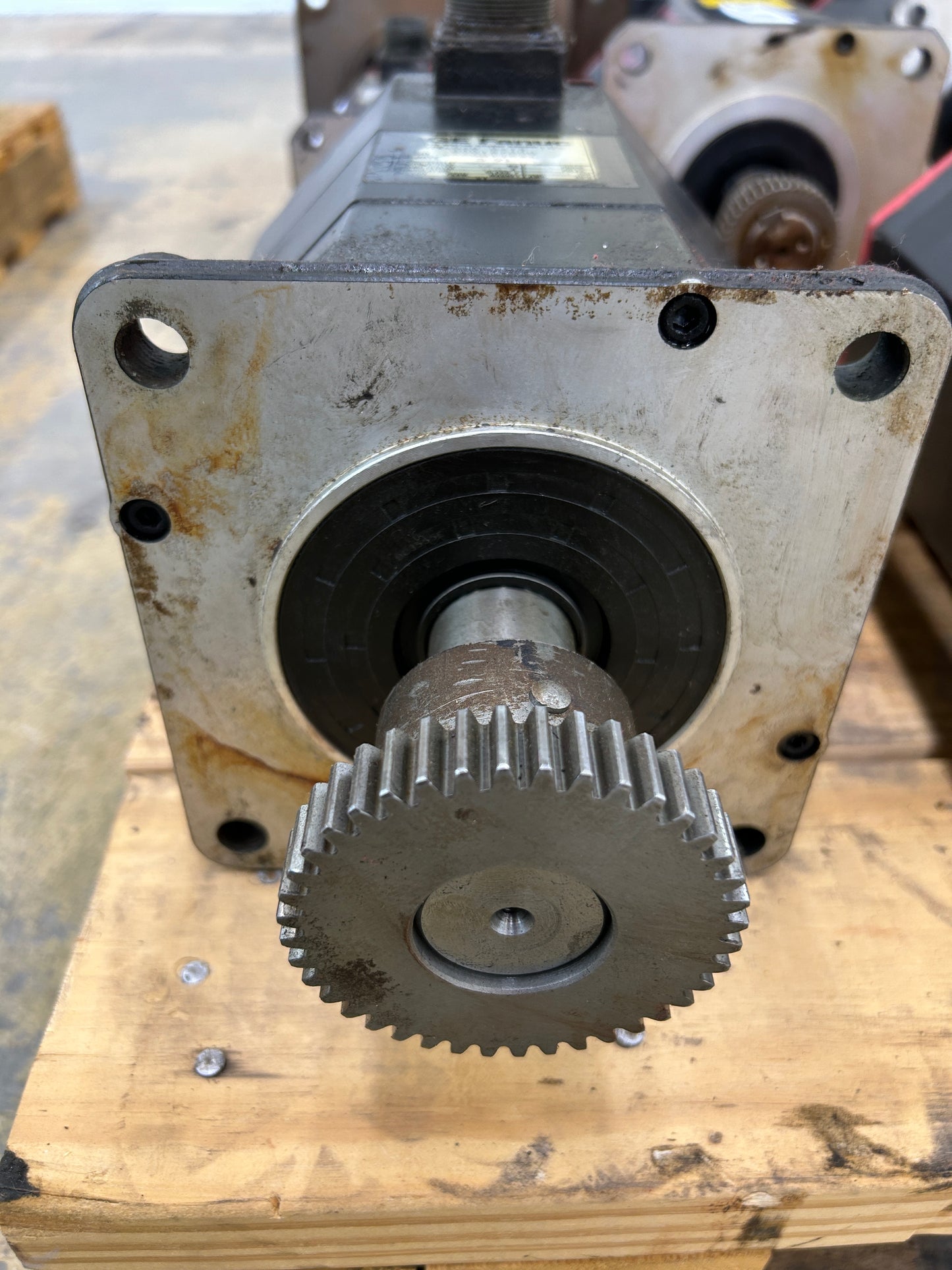 GE Fanuc A06B-0315-B001#7000 AC Servo Motor 3 HP 2000 RPM