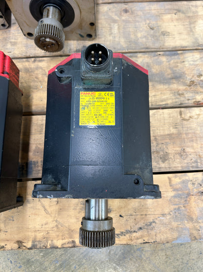 FANUC A06B-0269-B200#0100 Servo Motor 5.5 kW 7 HP 3000 RPM
