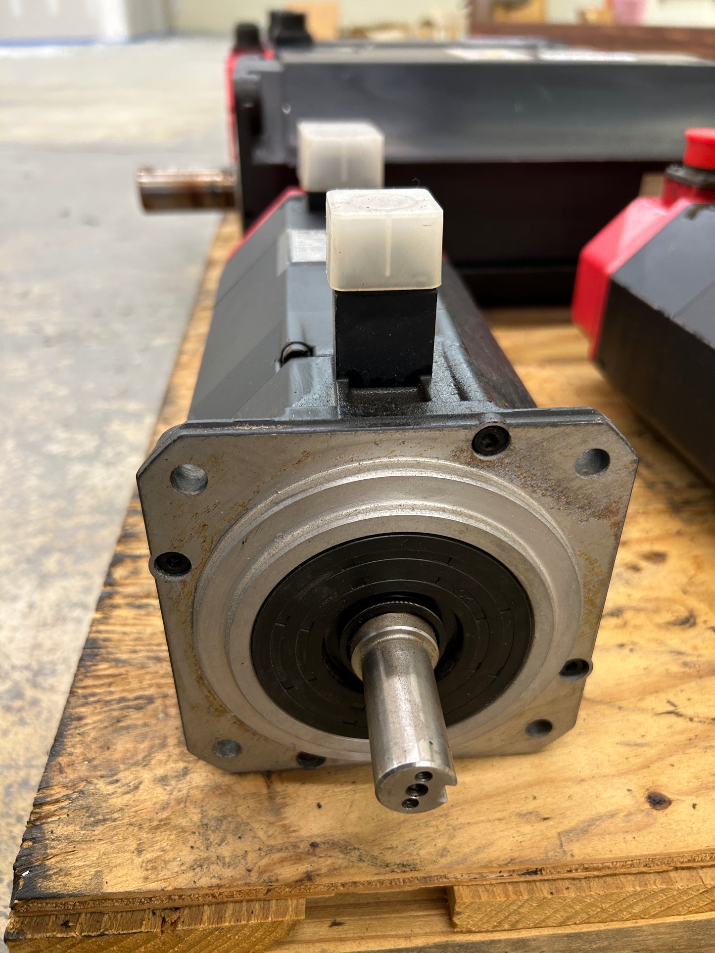 GE Fanuc A06B-0514-B674#7008 AC Servo Motor 2.5 HP 3000 RPM