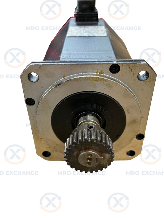 GE Fanuc A06B-0128-B575#7008 AC Servo Motor 2 kW 3000 RPM