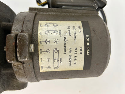 Teel Dayton 4XZ23 Immersion Coolant Pump 1/8 HP 3 Phase 230/460V