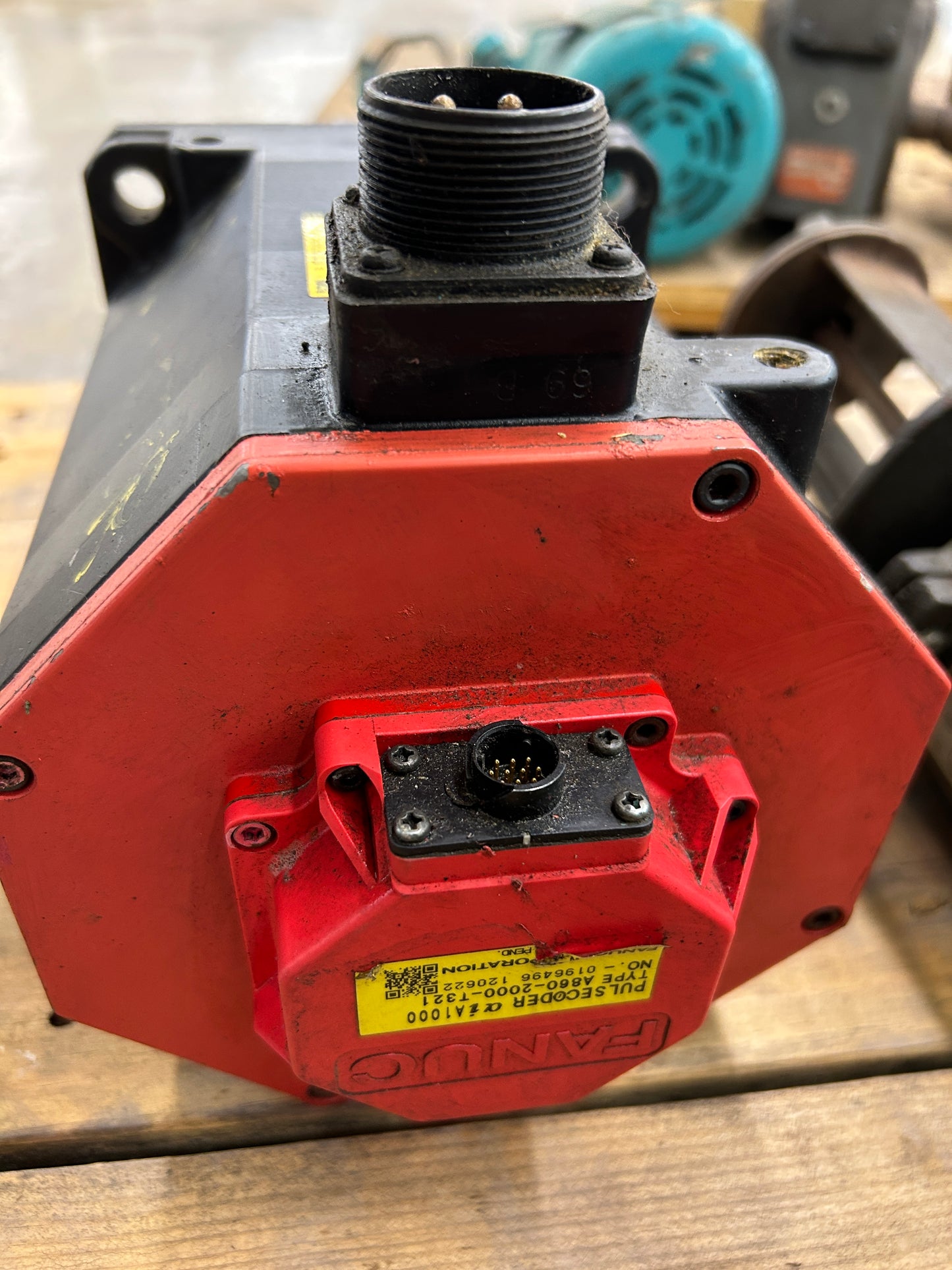 FANUC Servo Motor A06B-0269-B200#0100 - 5 kW 3000 RPM