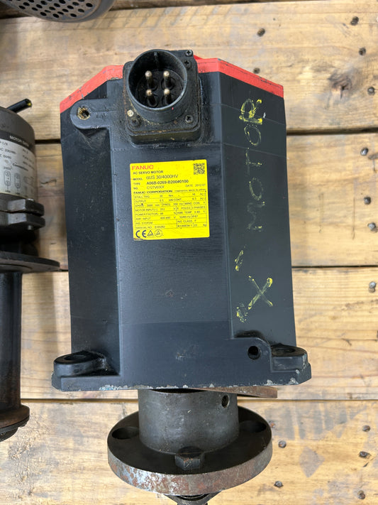 FANUC Servo Motor A06B-0269-B200#0100 - 5 kW 3000 RPM