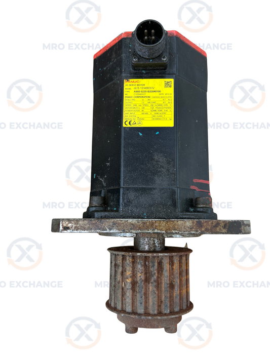 FANUC AC Servo Motor A06B-0239-B200#0100 - 3 kW 3000 RPM
