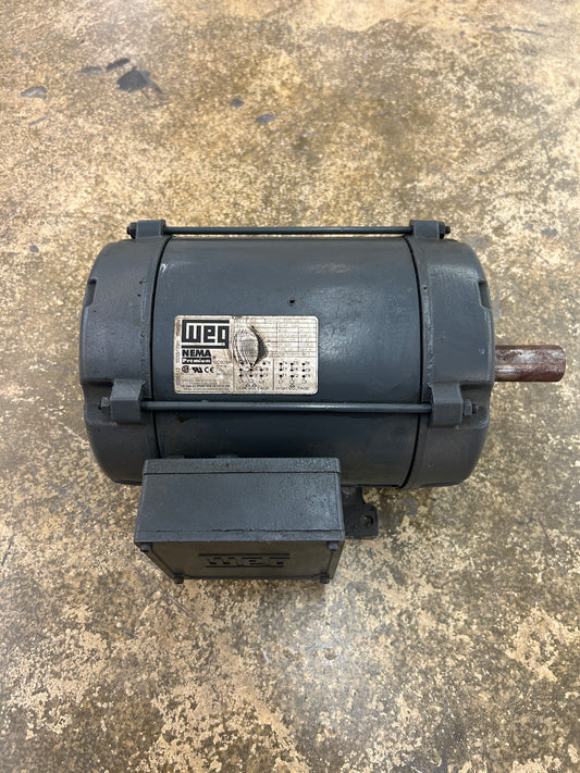 WEG AC Motor 00318OT3E182T - 3 HP 1800 RPM