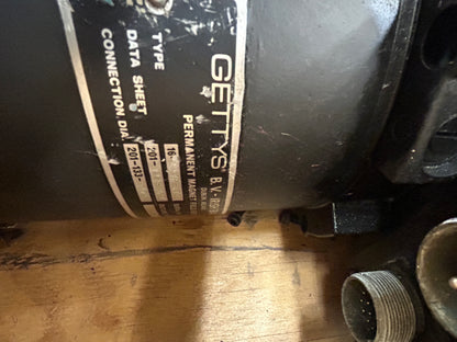 Gettys Permanent Magnet DC Servo Motor 16-0376-17