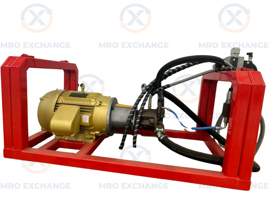 Bosch Rexroth A10VSO71DFR Hydraulic Pump with Baldor CEM4115T-AAA10VSO Drive, 280 bar