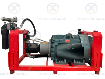 Baldor Reliance 150HP Hydraulic Power Unit with Pump & Hydac Filter CECP4406T-4 4500 PSI