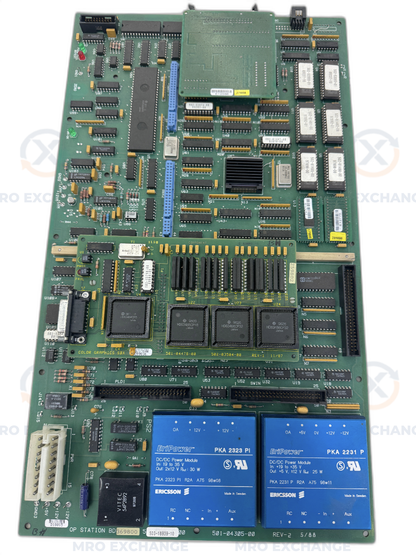 Giddings Lewis 501-04305-00 Operator Station PCB Color Graphics Control Board CNC Used Surplus