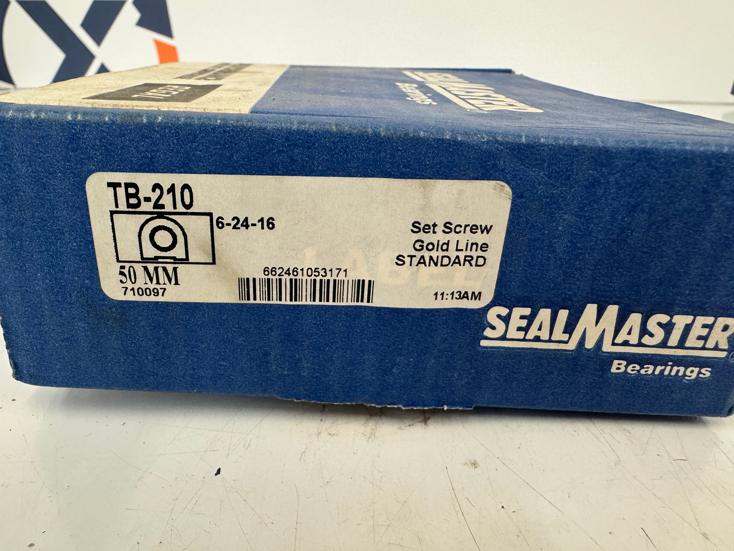 Sealmaster TB-210 Take-Up Mounted Bearing, 50mm Bore (210 Series Insert) – New m00182