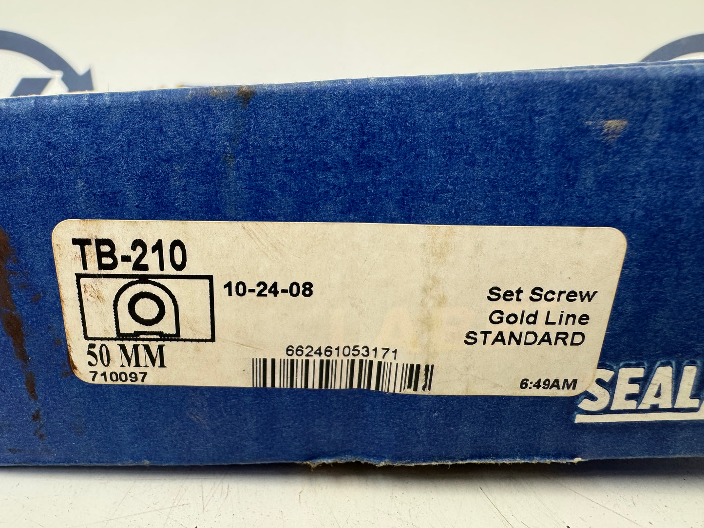 SealMaster TB-210 Take-Up Mounted Bearing, 50mm Bore (210 Series Insert) – New