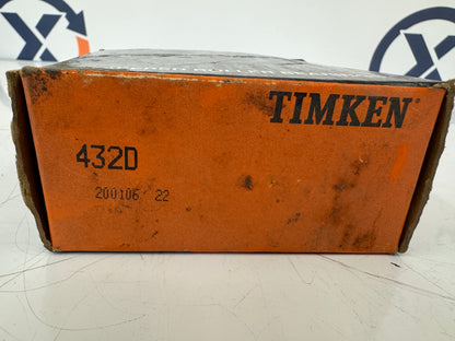 Timken 432D Tapered Roller Bearing Cup – 95.25mm OD x 50.80mm Width – New
