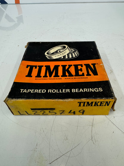 Timken LL225749 Bearing – 127mm ID x 165.9mm OD x 18.26mm Width – New