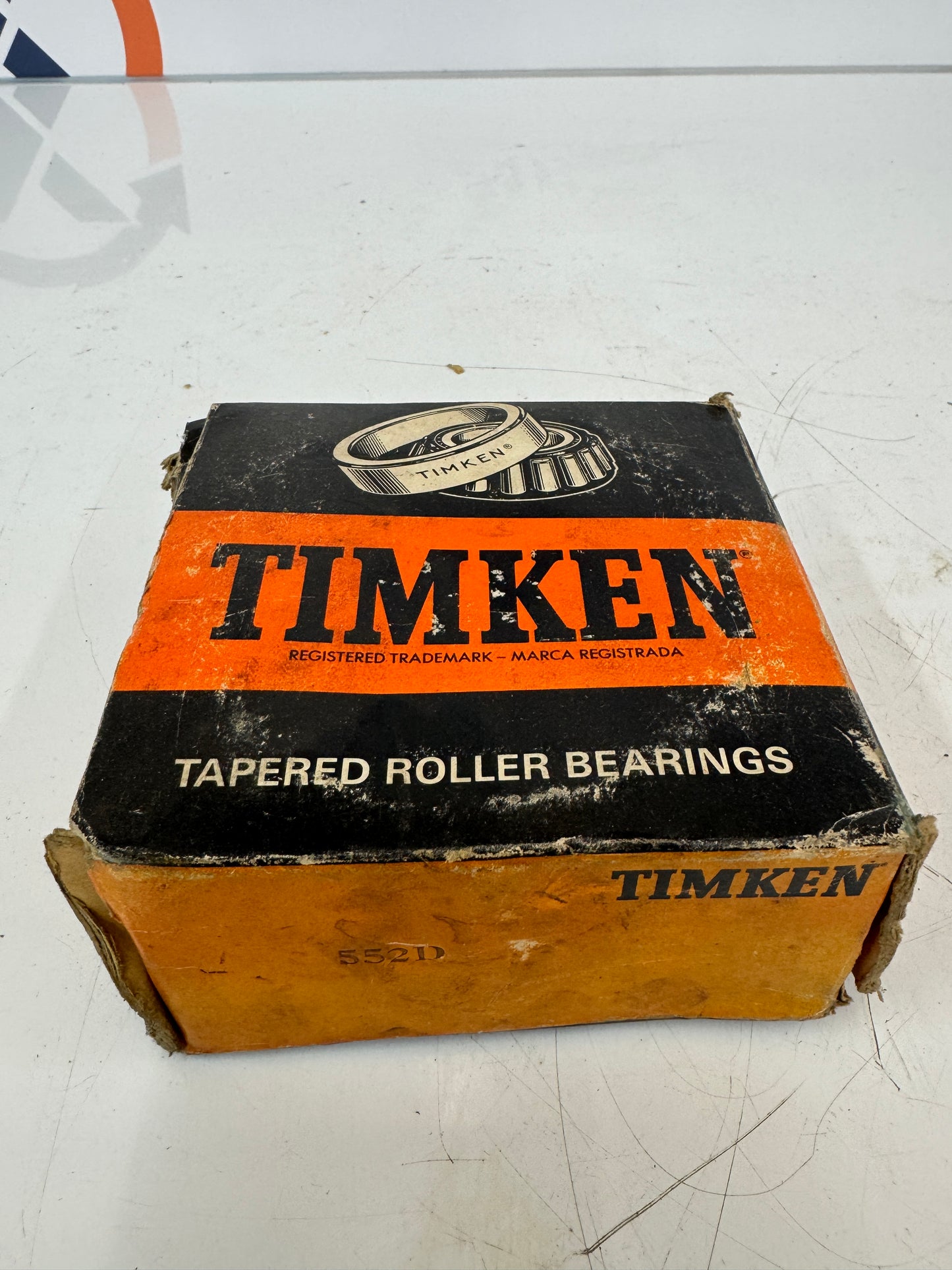 Timken 552D Type for Title Tapered Roller Bearing Double Cup – 4.875 In. OD x 2.5 In. Cup Width – New