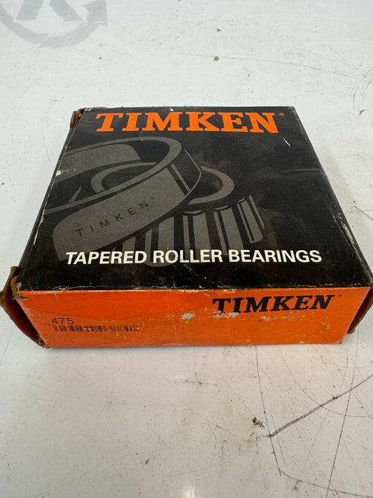 Timken 475 Bearing – 69.85mm ID x 114.3mm OD x 31.75mm Width – New m00200