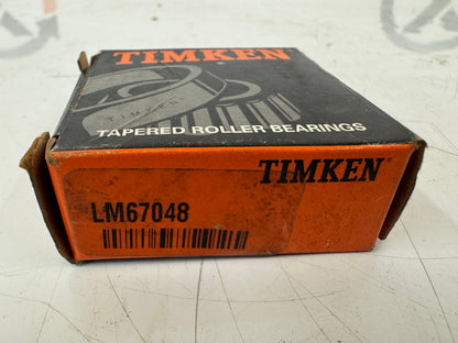 Timken Bearing LM67010 ID 31.75 mm × OD 59.13 mm × Width 15.88 mm NEW m00202