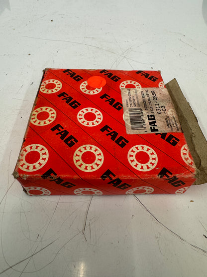 FAG 6311-2RSR-C3 Bearing – 55mm ID x 120mm OD x 29mm Width – New