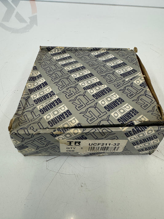 TR Bearing UCF211-32 4-Bolt Flange Bearing Unit – 2" Bore – New