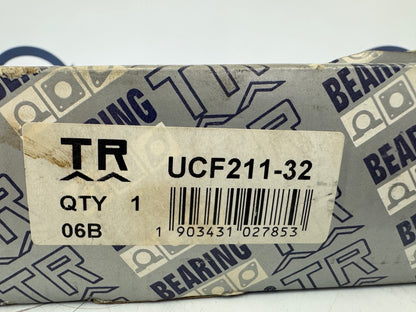TR Bearing UCF211-32 4-Bolt Flange Bearing Unit – 2" Bore – New