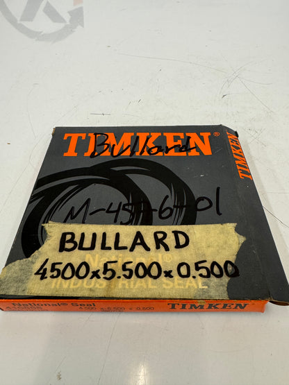 Timken National 416888 Radial Shaft Oil Seal – 4.500" ID x 5.500" OD x 0.500" Width – New