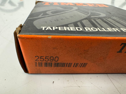 Timken 25590 Bearing – 1.7500in ID x 0.8125in Width – New