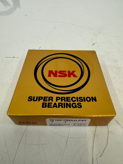NSK Bearing 7210CTR DULP4Y 50 mm ID x 90 mm OD x 20 mm Width NEW