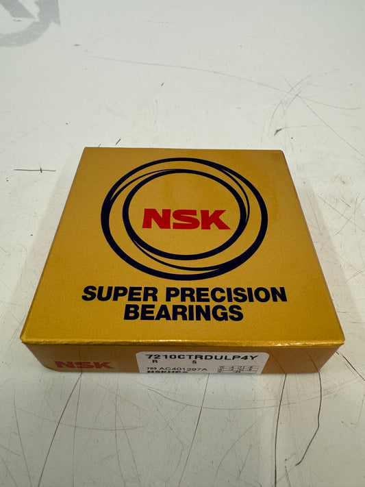 NSK Bearing 7210CTR DULP4Y 50 mm ID x 90 mm OD x 20 mm Width NEW