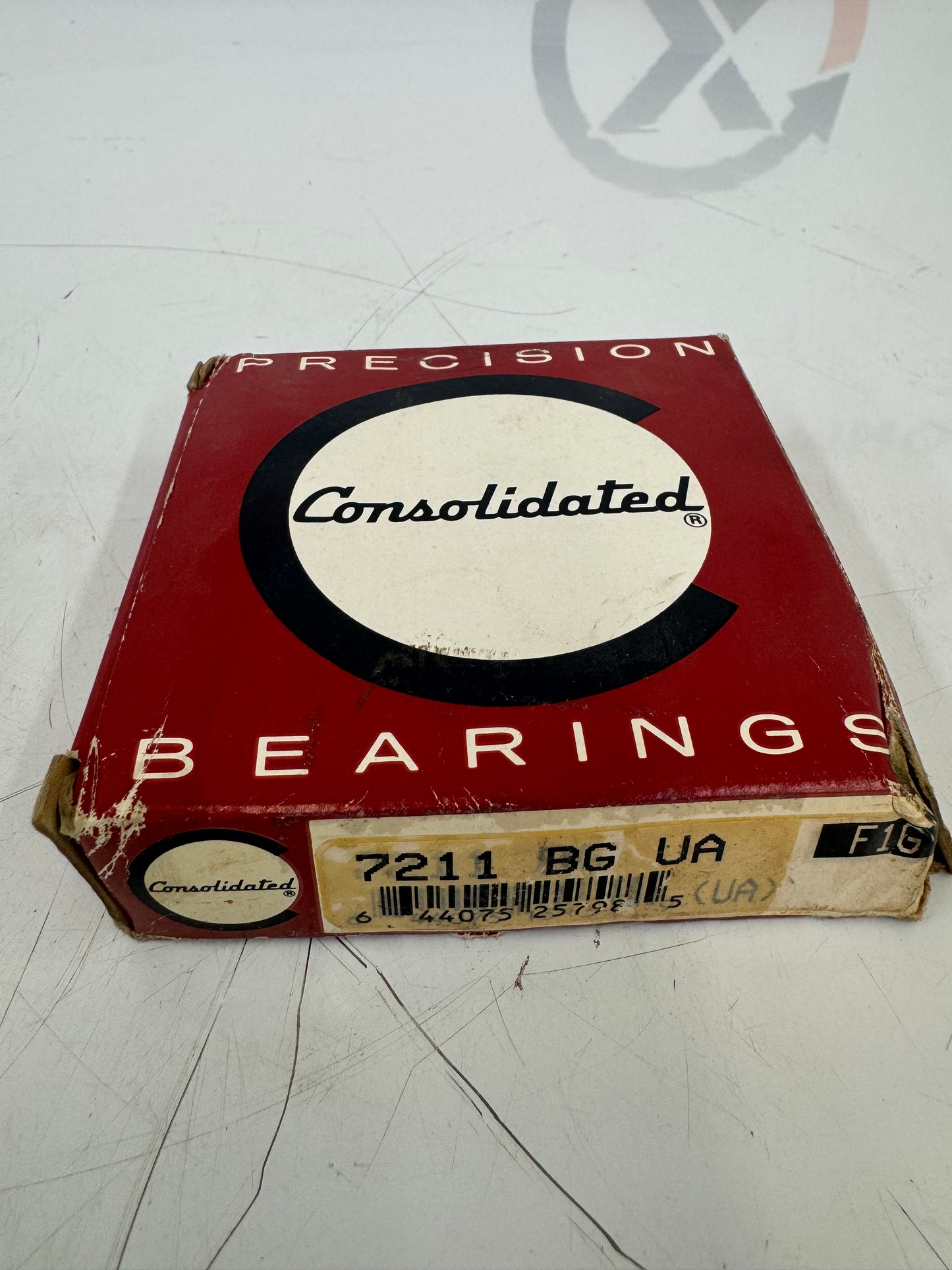 Consolidated Bearings Bearing 7211 BG UA 55 mm ID x 100 mm OD x 21 mm Width - NEW