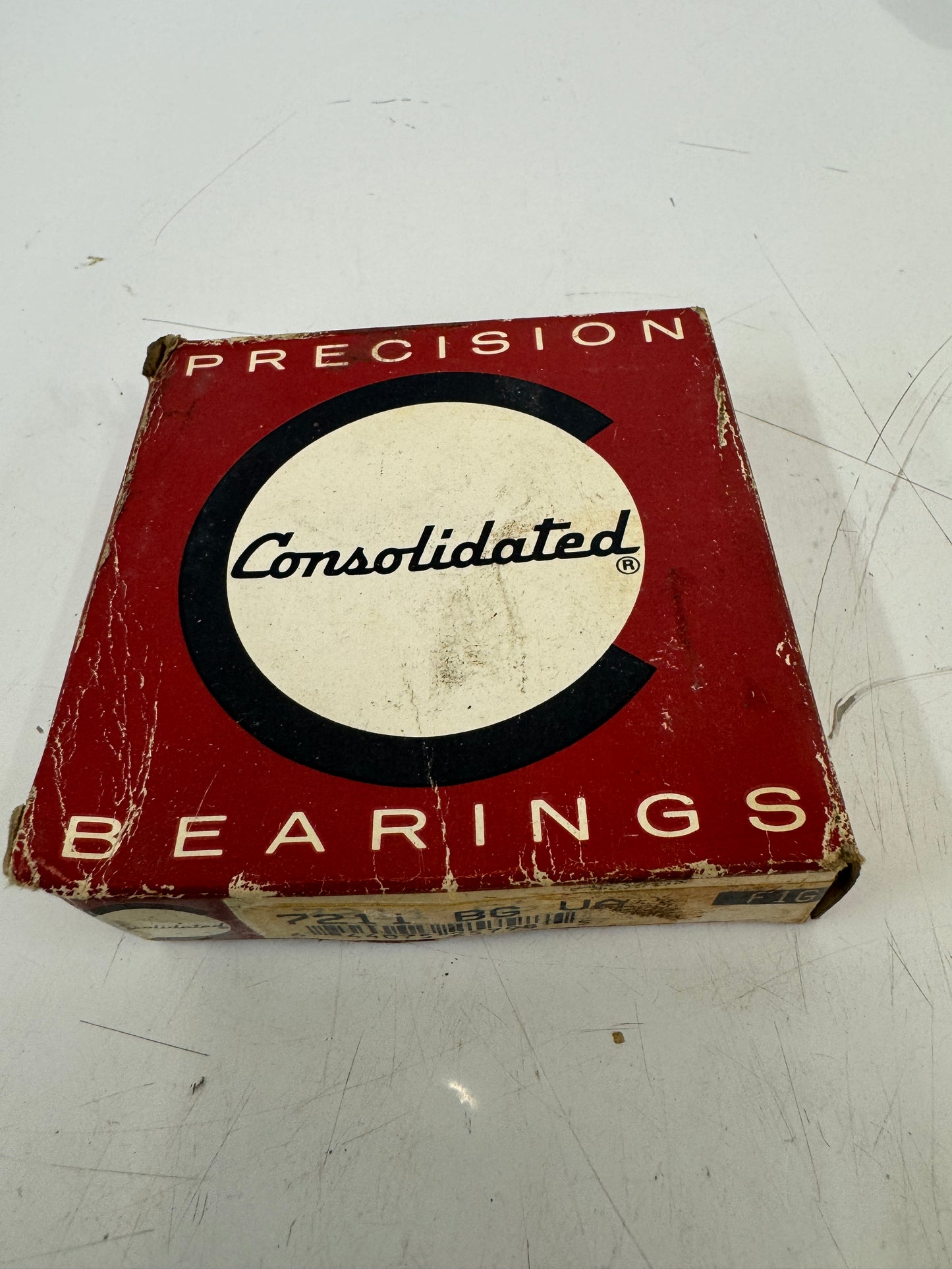 Consolidated Bearings 7211 BG UA Angular Contact Bearing – 55mm ID x 100mm OD x 21mm Width