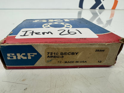 SKF Bearing 7210 BECBY 50 mm ID x 90 mm OD x 20 mm Width