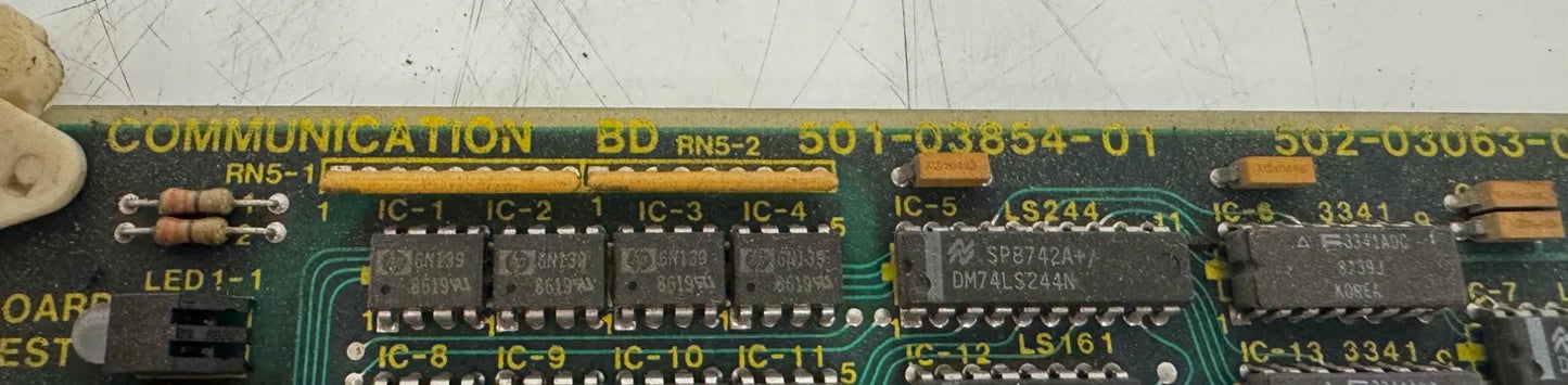 Giddings & Lewis Communication Board 501-03854-01 / 502-03063-01