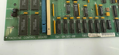 Giddings & Lewis Machine Control Board 501-04302-00