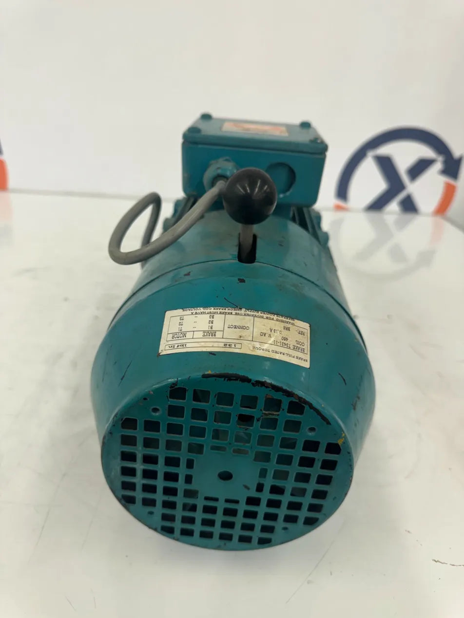 Brook Hansen AC Motor Z900287-00 - 2 HP 1800 RPM