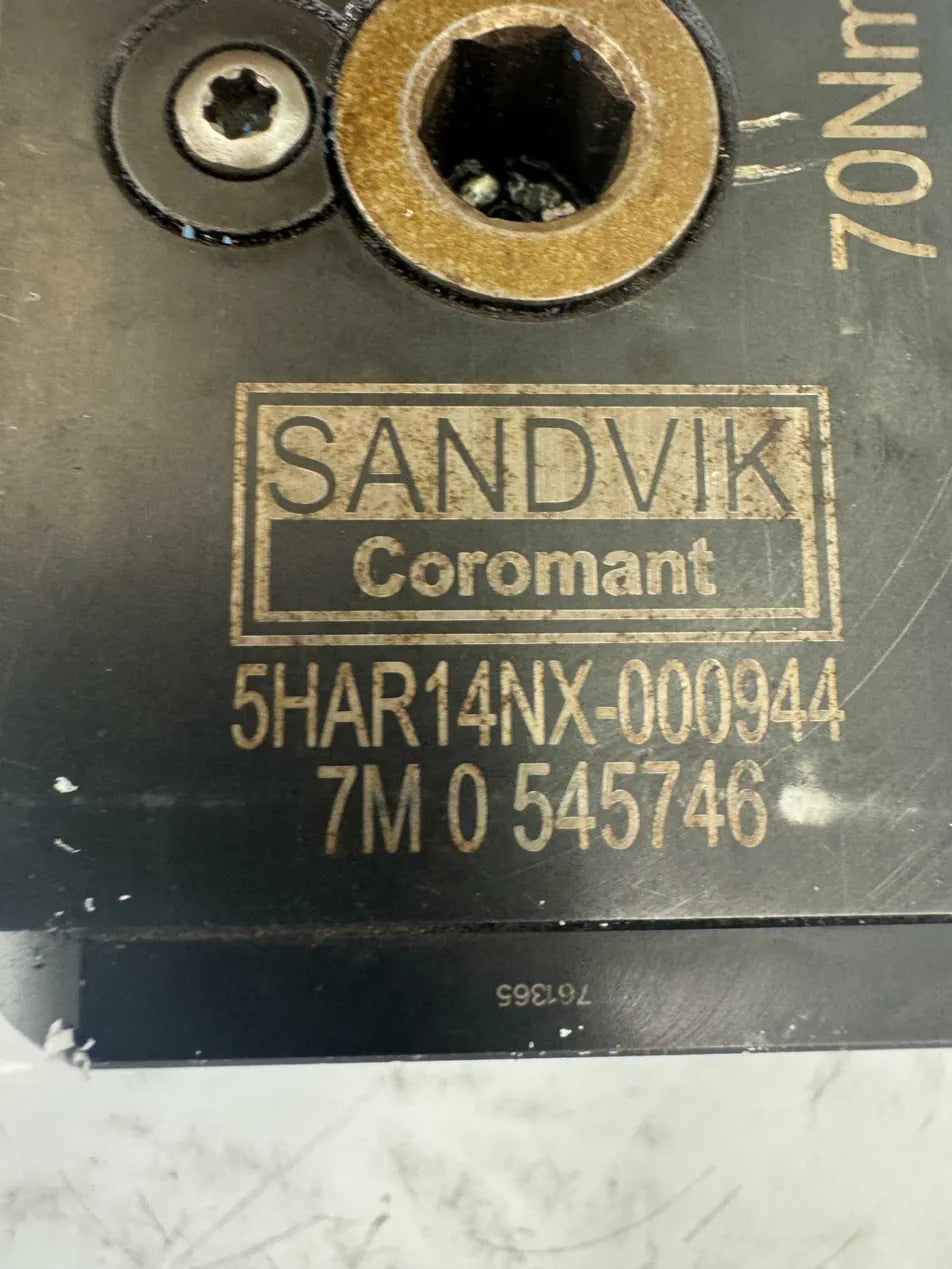 Sandvik Coromant Radial Live Tool Holder 5HAR14NX-000944 | Orientation: Radial
