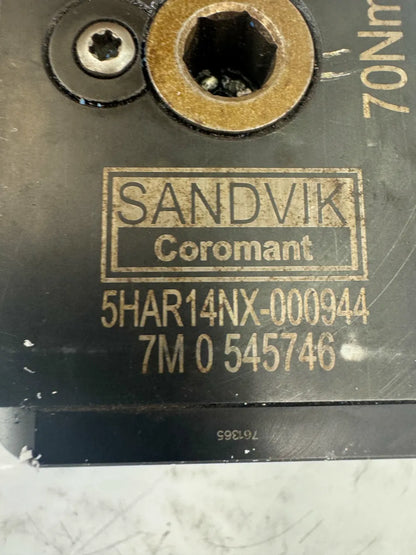 Sandvik Coromant Radial Live Tool Holder 5HAR14NX-000944 | Orientation: Radial