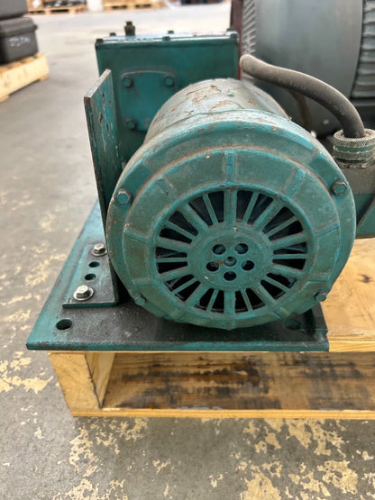 Ohio Gear Worm Gear Reducer with Motor O-3, Assembly B, 50:1 Ratio - Variable 0 RPM